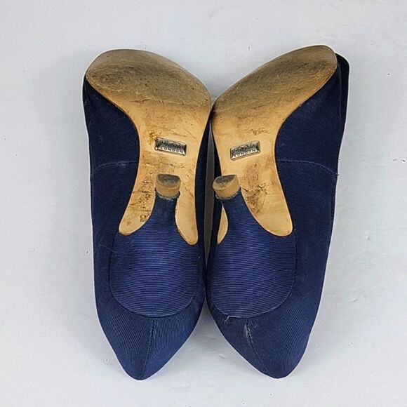 Buffalo London Open Toe Blue Heel - Picture 12 of 16